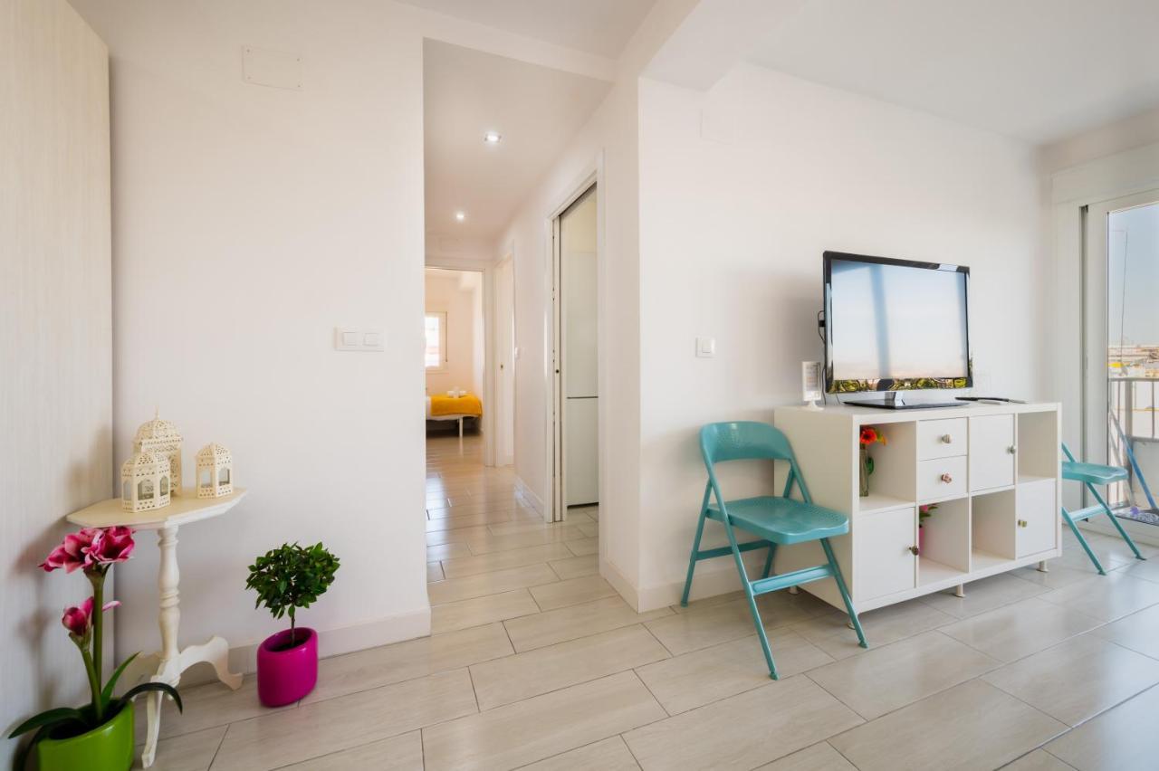 Ferienwohnung Wide And Colourful- 3Bd 1Bth- Triana Sevilla Exterior foto