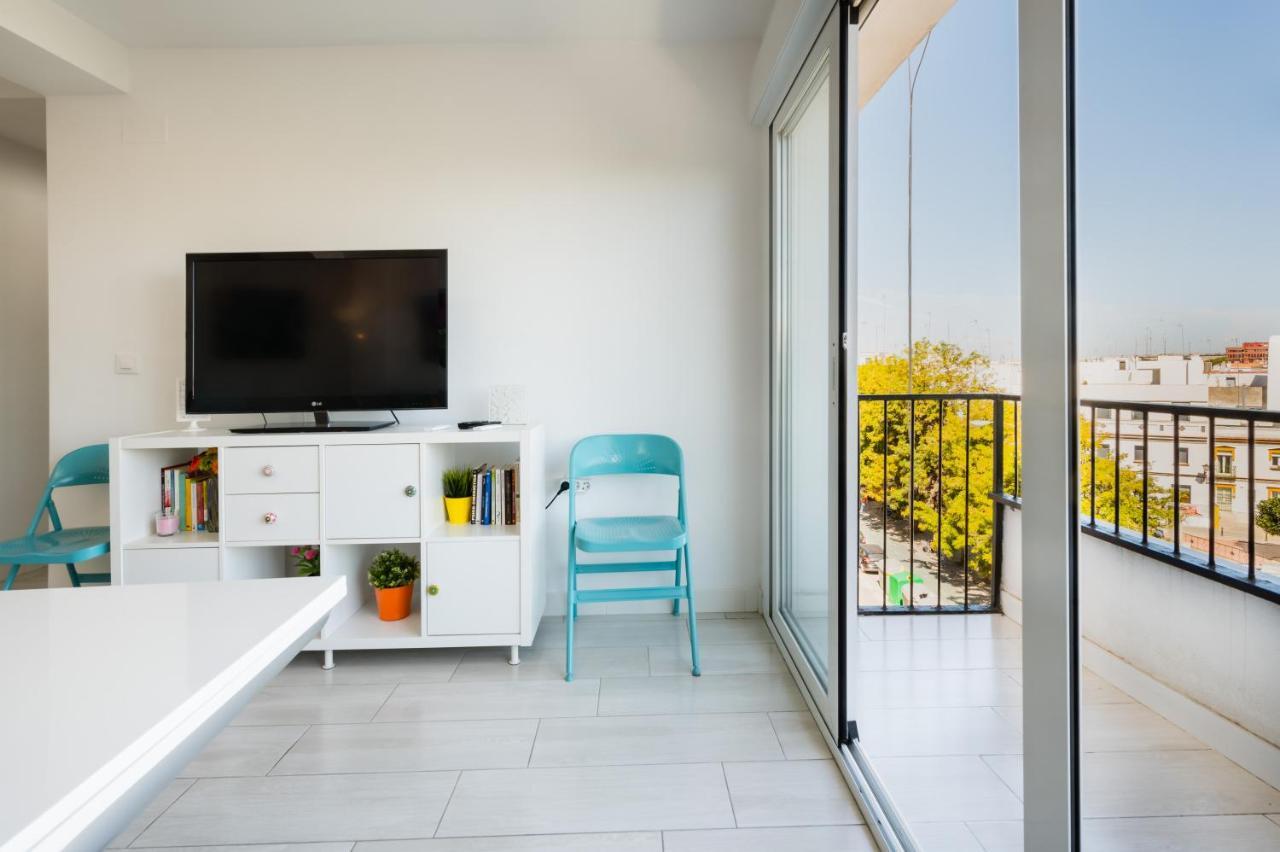 Ferienwohnung Wide And Colourful- 3Bd 1Bth- Triana Sevilla Exterior foto