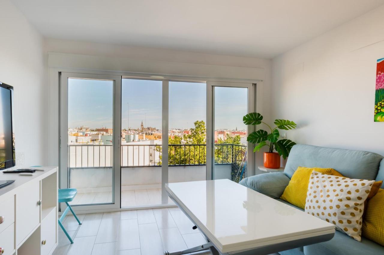 Ferienwohnung Wide And Colourful- 3Bd 1Bth- Triana Sevilla Exterior foto