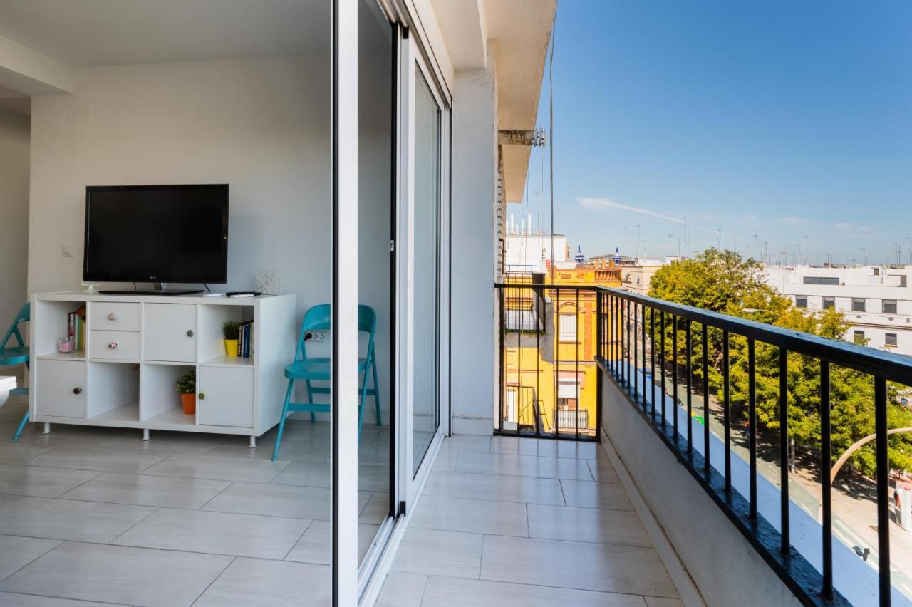 Ferienwohnung Wide And Colourful- 3Bd 1Bth- Triana Sevilla Exterior foto
