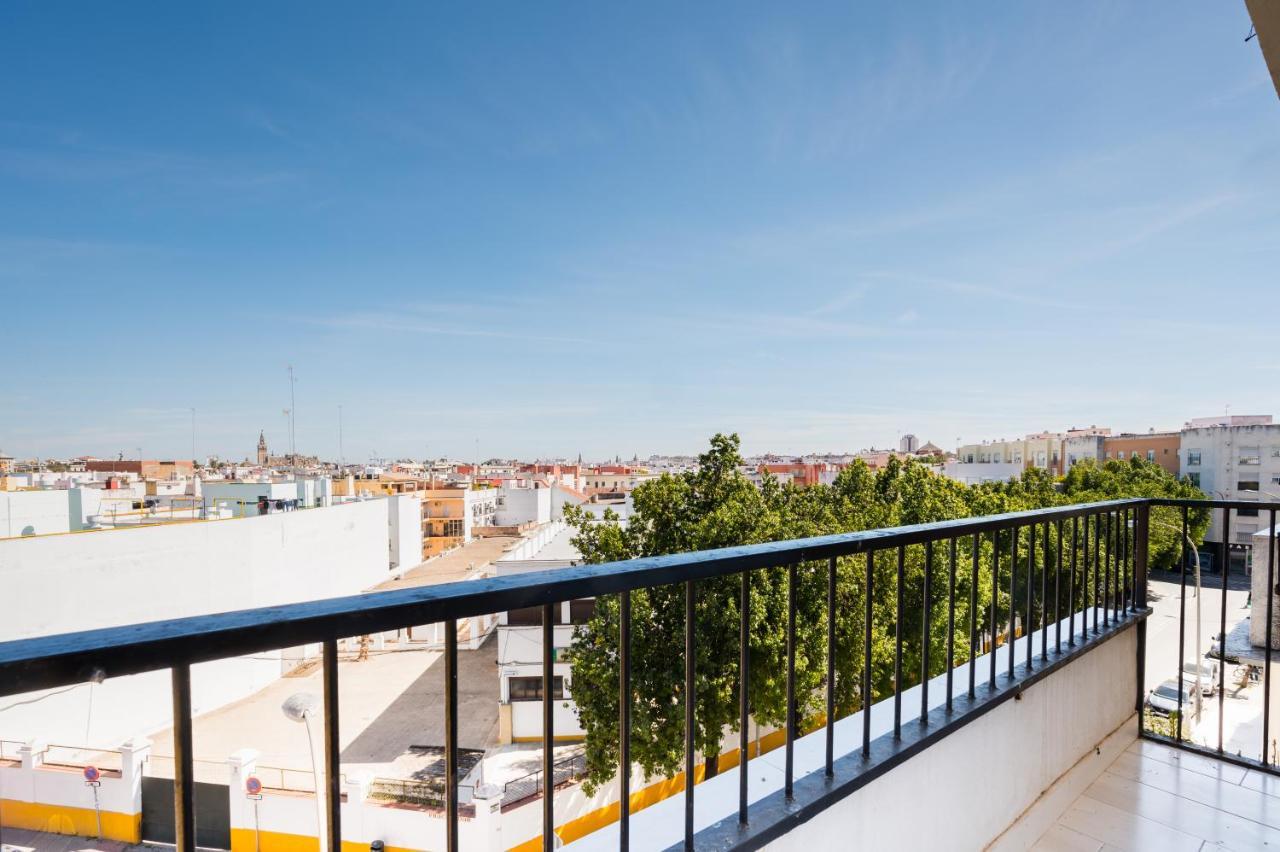 Ferienwohnung Wide And Colourful- 3Bd 1Bth- Triana Sevilla Exterior foto